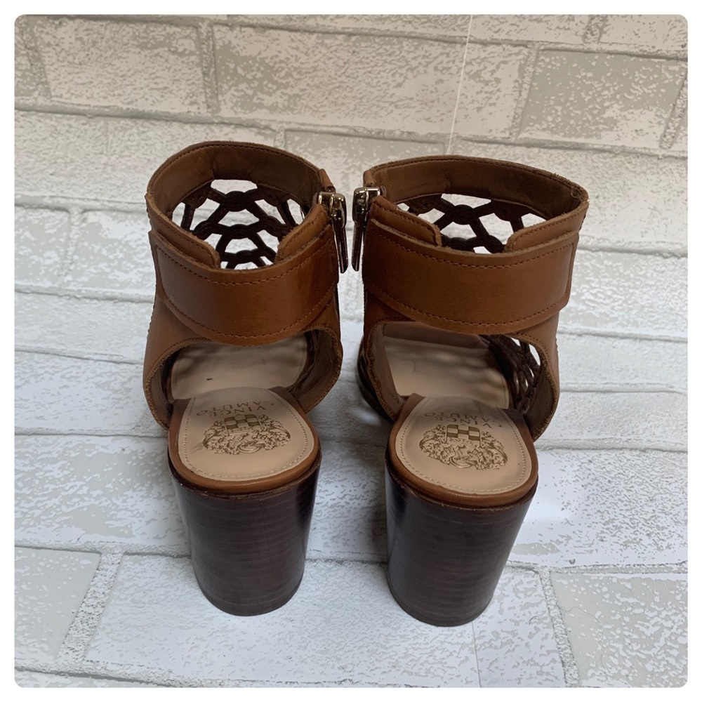 Vince Camuto Cutout Bootie Sandals || Size 8.5 - Picture 2 of 5